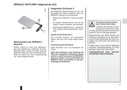 2016-2018 Renault Clio Owner's Manual | German