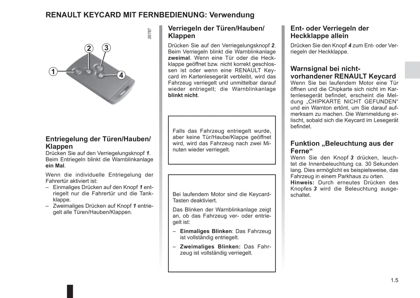 2016-2018 Renault Clio Owner's Manual | German