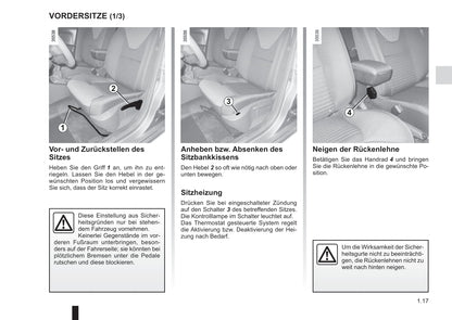 2016-2018 Renault Clio Owner's Manual | German