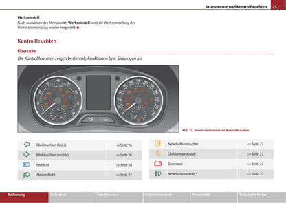 2006-2007 Skoda Fabia Owner's Manual | German