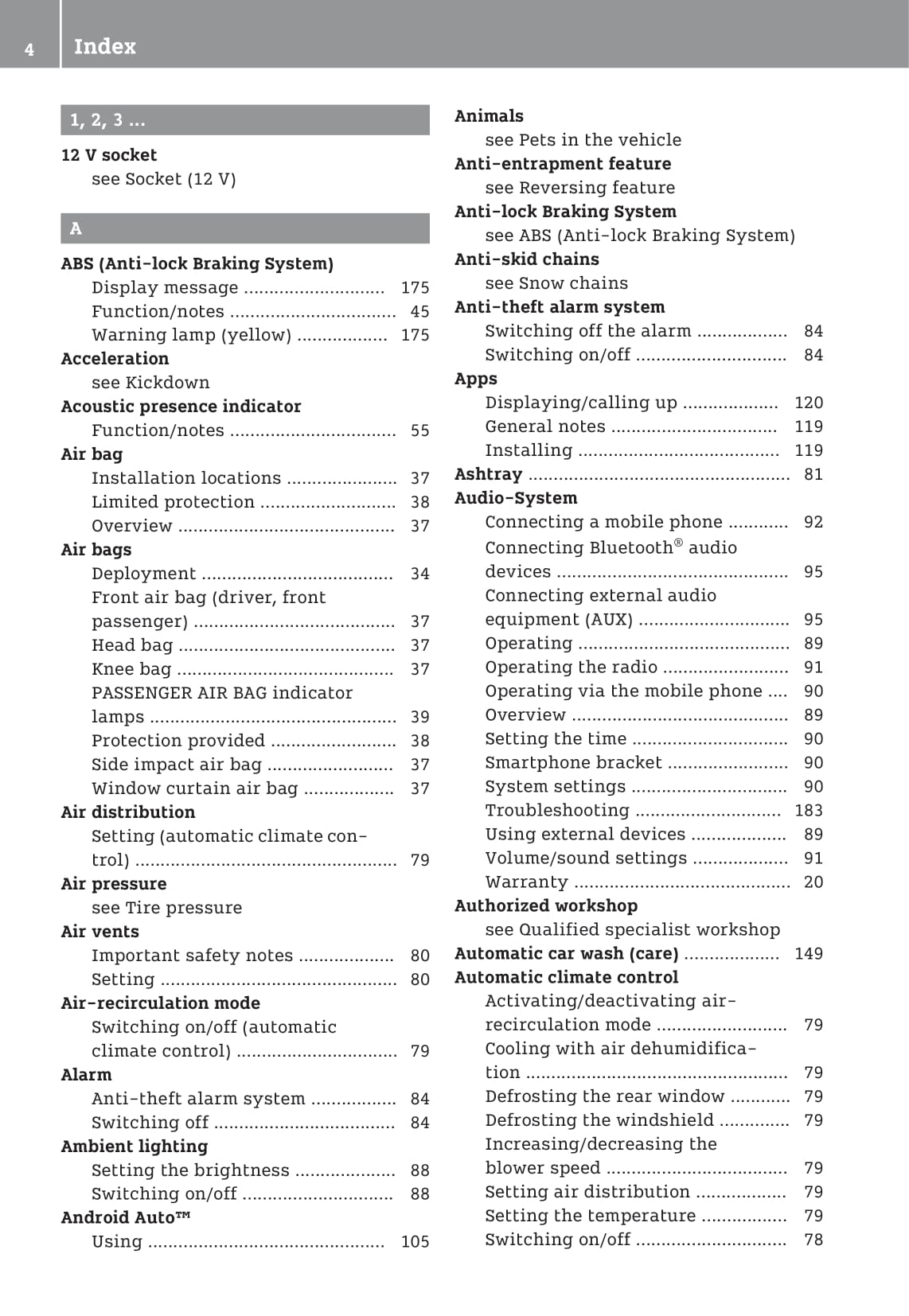 2016-2020 Smart Fortwo Manuel du propriétaire | Anglais