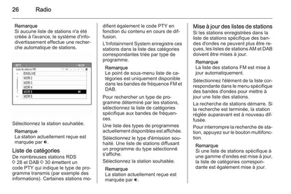 2012-2016 Opel Mokka Owner's Manual | French