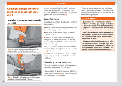 2019-2020 Seat Leon Owner's Manual | French