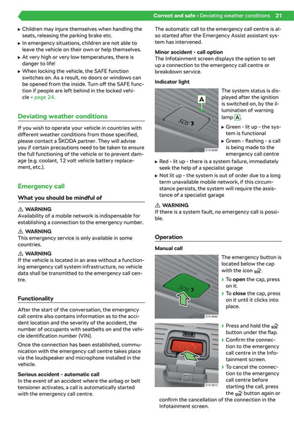 2020-2021 Skoda Octavia Owner's Manual | English