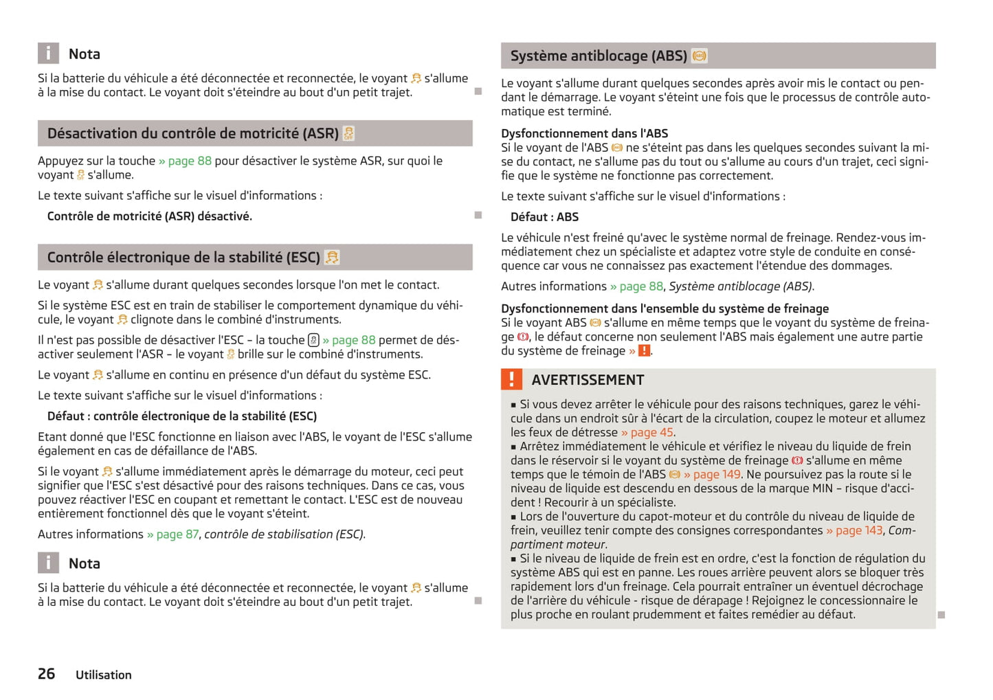 2010-2015 Skoda Fabia Manuel du propriétaire | Français