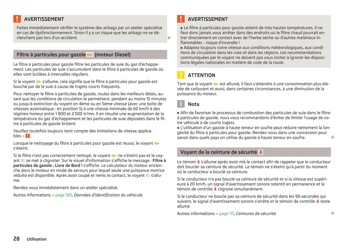 2010-2015 Skoda Fabia Manuel du propriétaire | Français