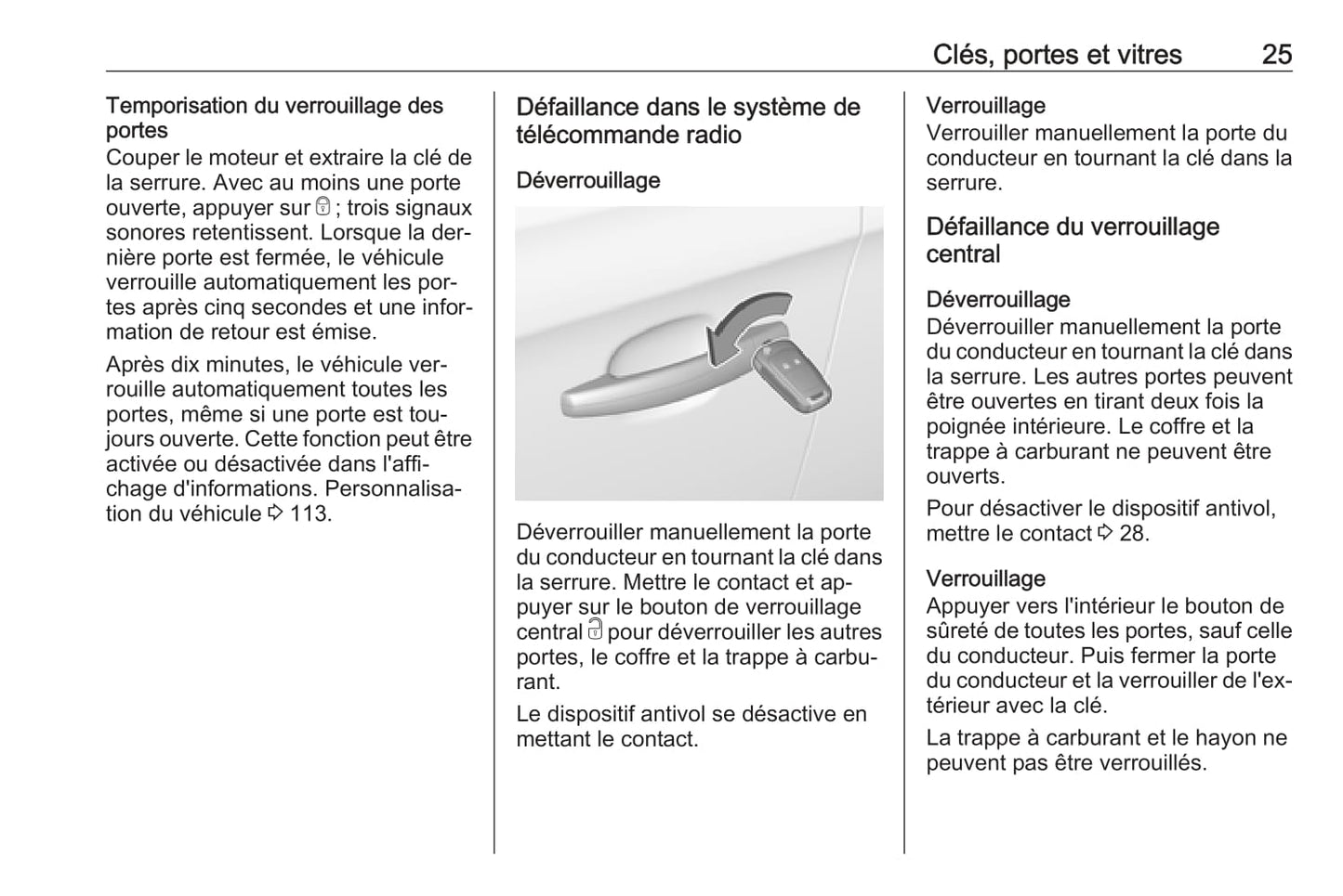 2016-2017 Opel Corsa Manuel du propriétaire | Français