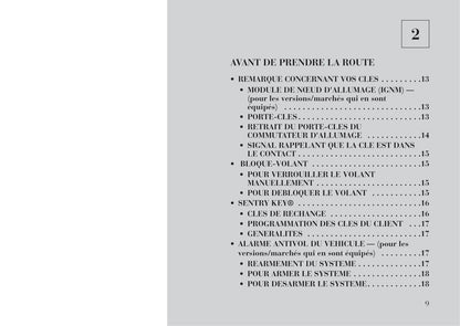 2011-2016 Lancia Voyager Manuel du propriétaire | Français