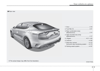 2017-2021 Kia Stinger Manuel du propriétaire | Anglais