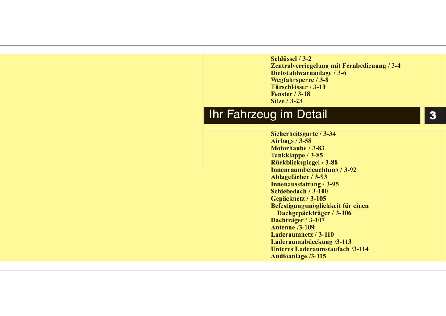 2007-2009 Kia Ceed Manuel du propriétaire | Allemand