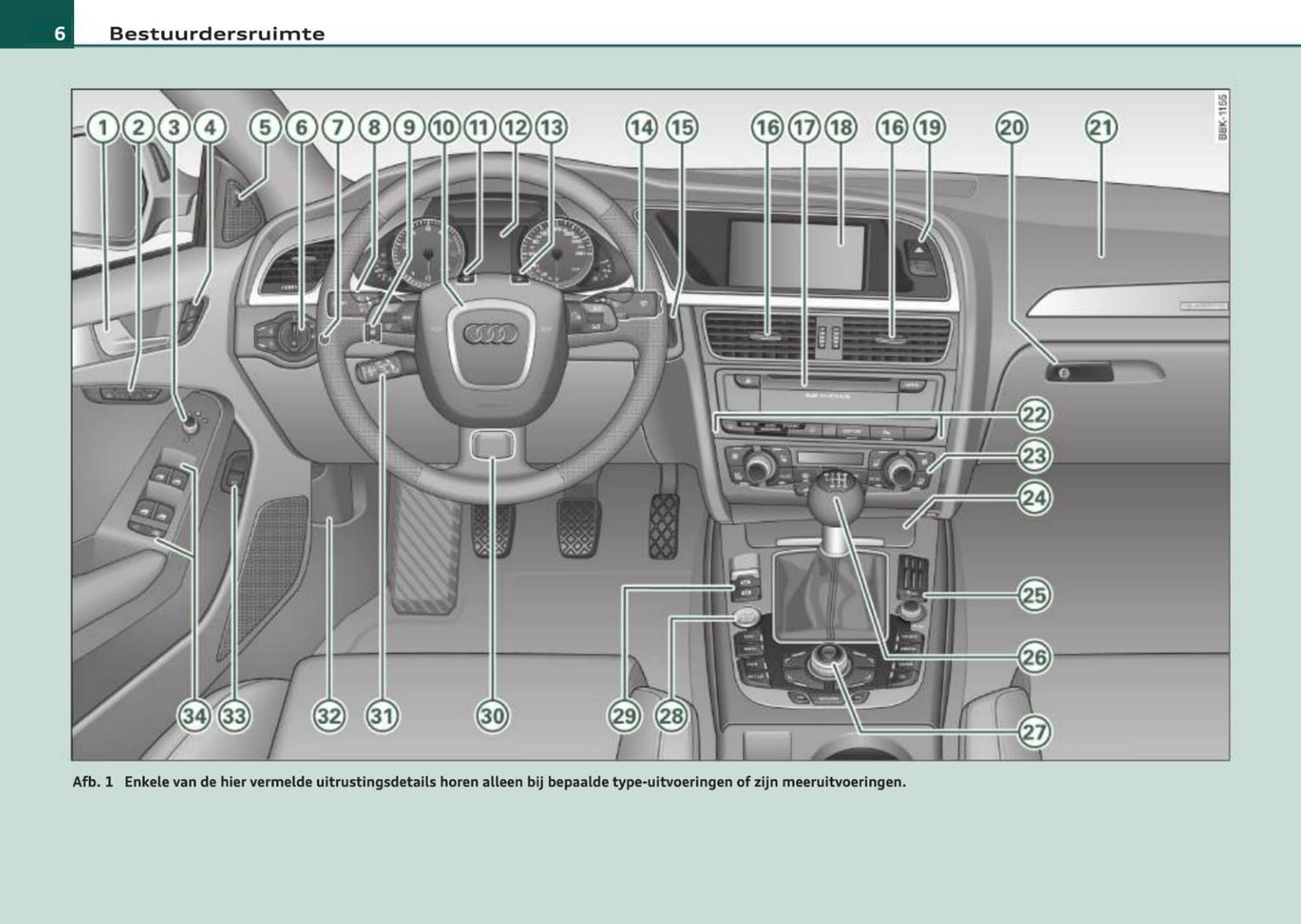 2007-2011 Audi A4 Manuel du propriétaire | Néerlandais