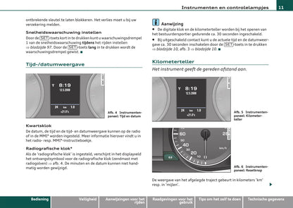 2007-2011 Audi A4 Manuel du propriétaire | Néerlandais