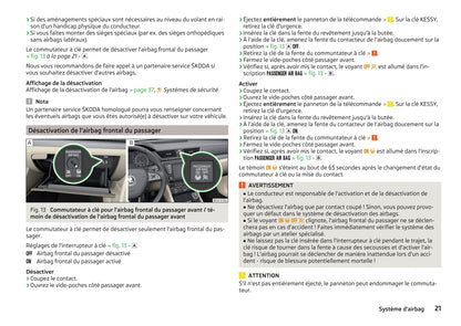 2015-2016 Skoda Superb Owner's Manual | French