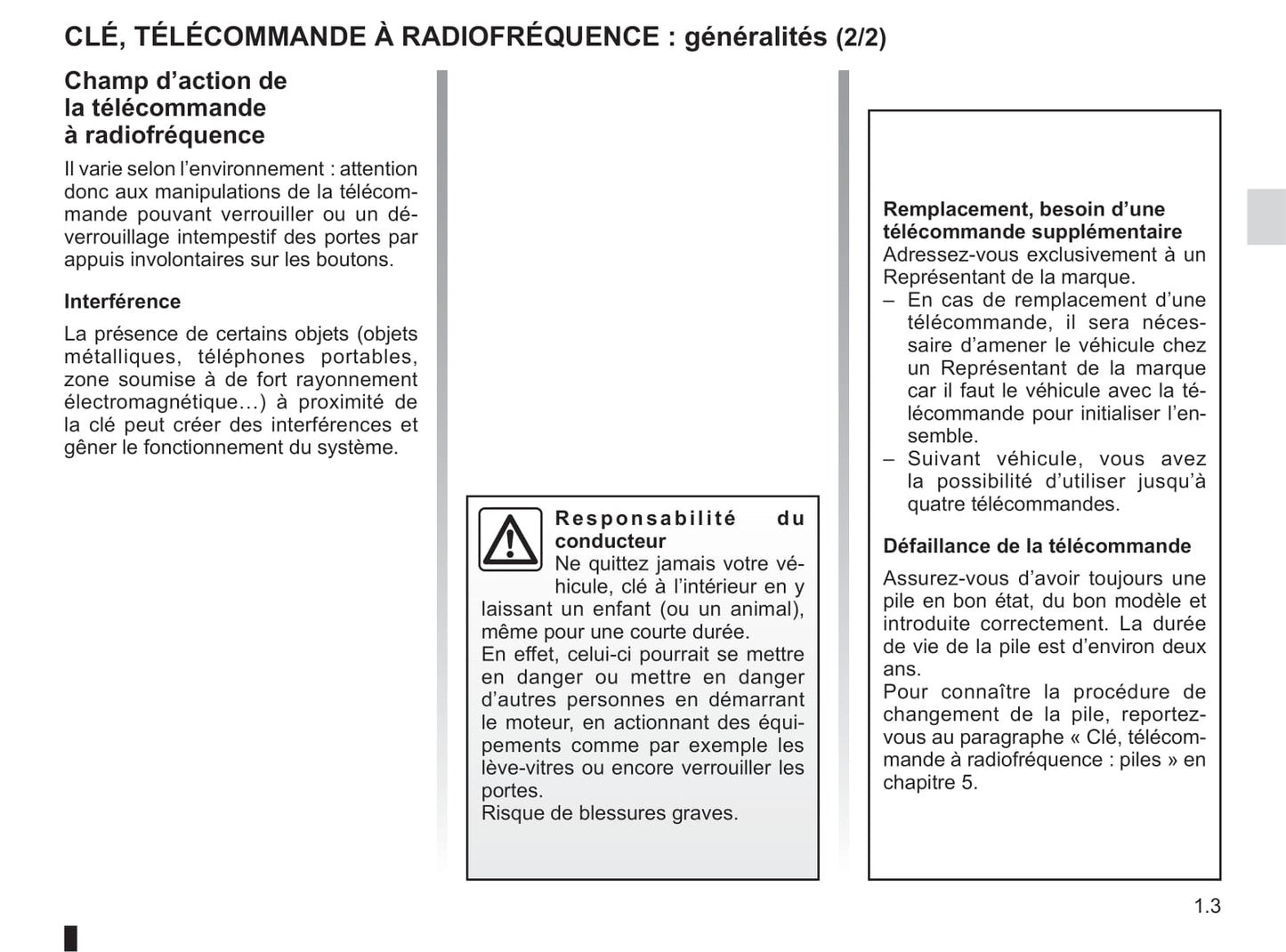 2008-2012 Renault Modus Manuel du propriétaire | Français