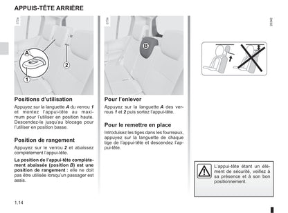 2012-2013 Renault Modus/Grand Modus Owner's Manual | French