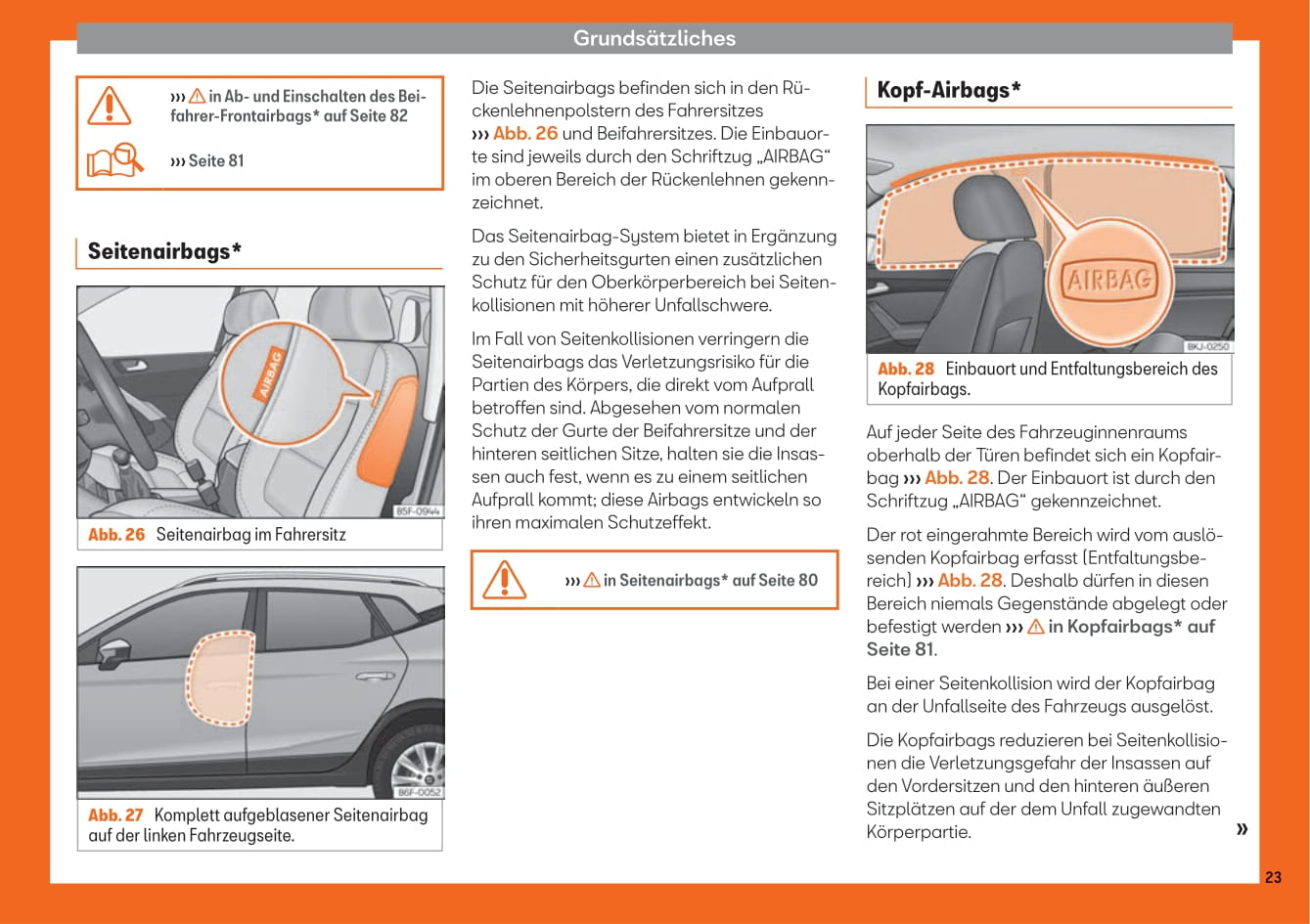 2018-2019 Seat Arona Owner's Manual | German