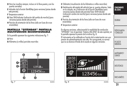 2008-2014 Alfa Romeo MiTo Manuel du propriétaire | Espagnol