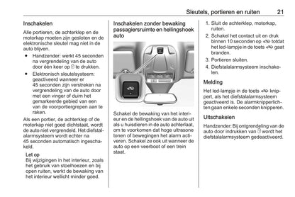 2021 Opel Grandland/Grandland Hybrid Owner's Manual | Dutch