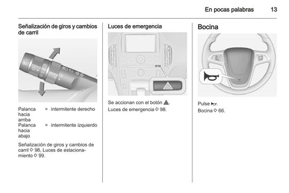 2012-2013 Opel Ampera Manuel du propriétaire | Espagnol