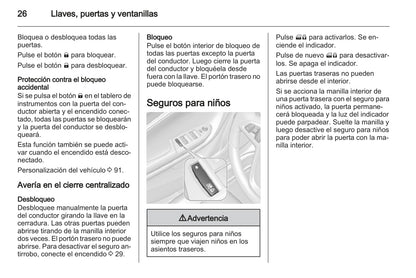 2012-2013 Opel Ampera Manuel du propriétaire | Espagnol