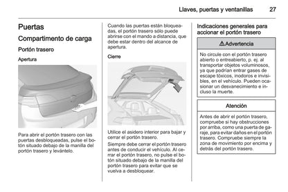 2012-2013 Opel Ampera Owner's Manual | Spanish