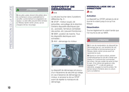 2015-2017 Lancia Ypsilon Manuel du propriétaire | Français