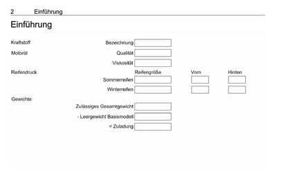 2017 Opel Movano Owner's Manual | German