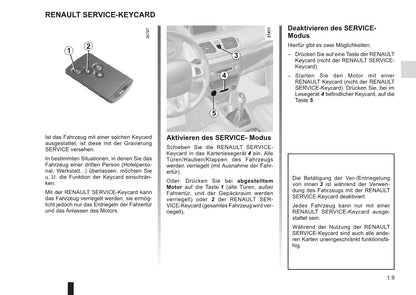 2010-2011 Renault Mégane Owner's Manual | German