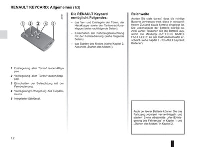 2017-2019 Renault Captur Owner's Manual | German