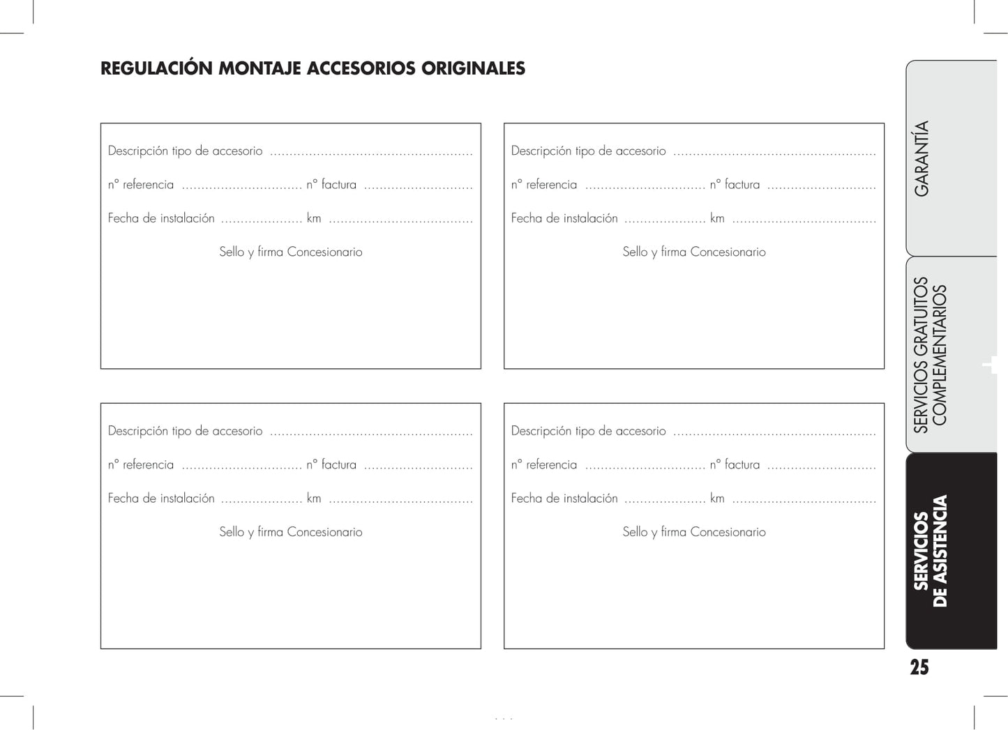 Alfa Romeo Garantía Y Servivios 2012 - 2014