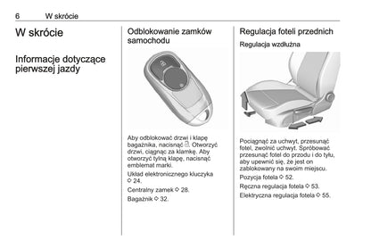 2020 Opel Insignia Owner's Manual | Polish