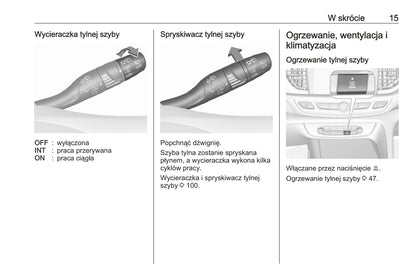 2020 Opel Insignia Owner's Manual | Polish