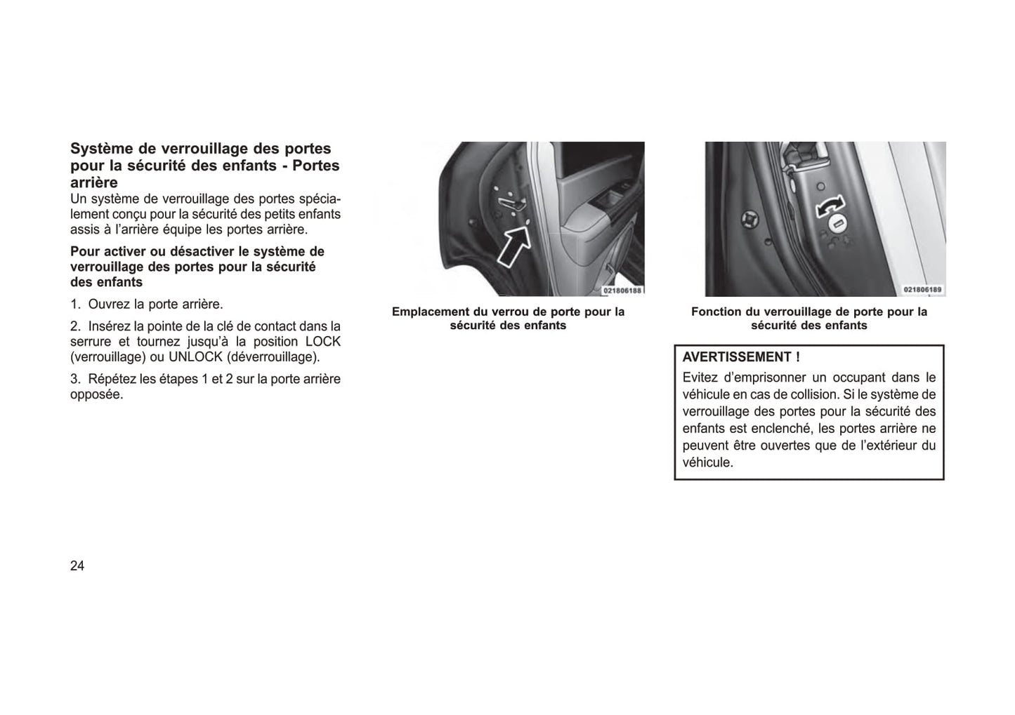2013-2014 Jeep Compass Owner's Manual | French