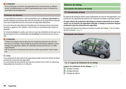 2017-2018 Skoda Fabia Owner's Manual | Spanish