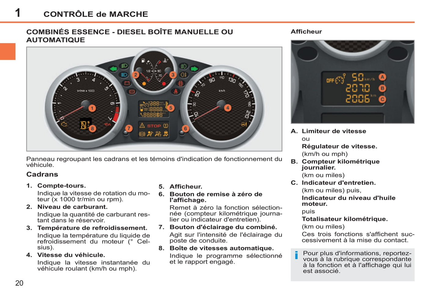 2014-2015 Peugeot 207 CC Owner's Manual | French