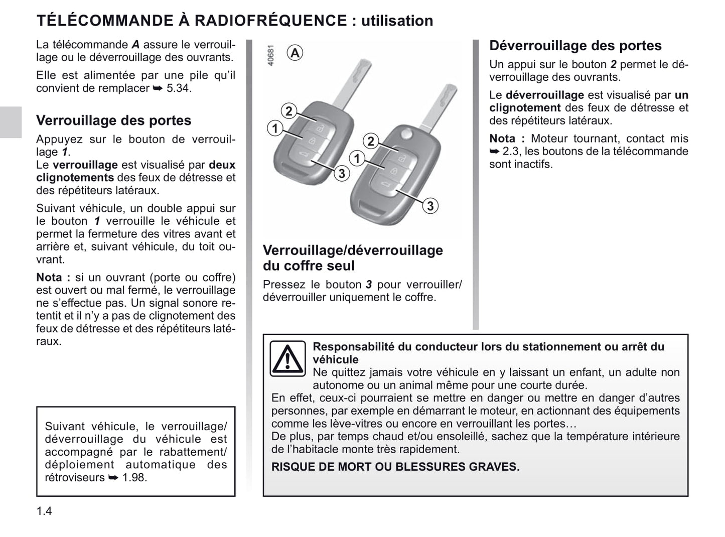 2021 Renault Mégane Owner's Manual | French