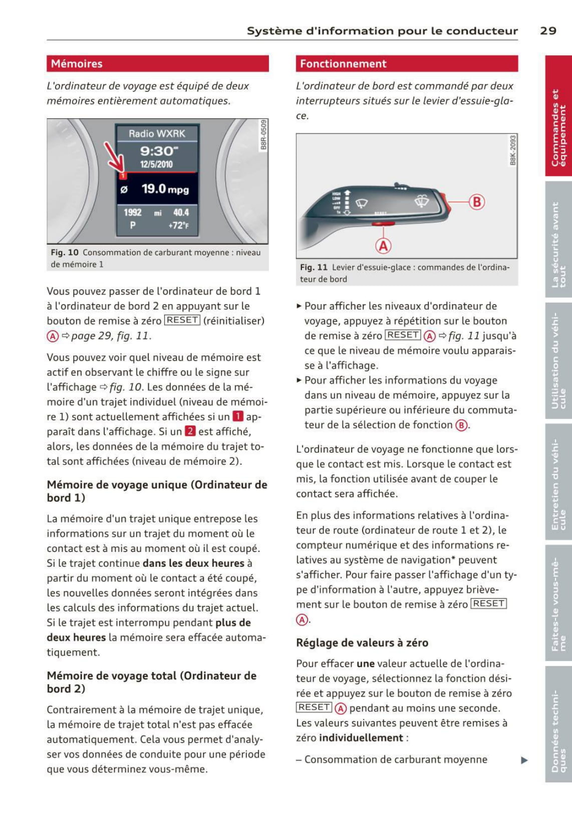 2012-2016 Audi RS5 Manuel du propriétaire | Français