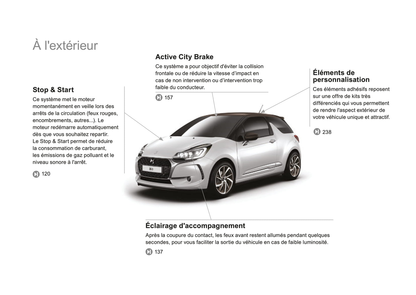 2014-2015 Citroën DS3 Manuel du propriétaire | Français