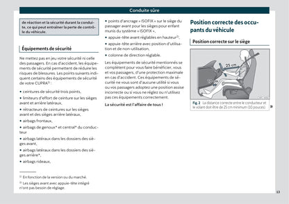 2020-2023 Cupra Formentor Manuel du propriétaire | Français