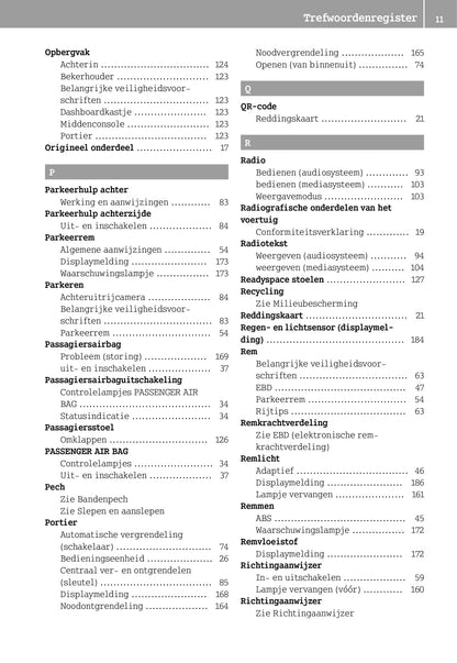 2014-2019 Smart Forfour Owner's Manual | Dutch