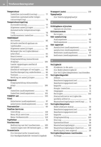 2014-2019 Smart Forfour Owner's Manual | Dutch