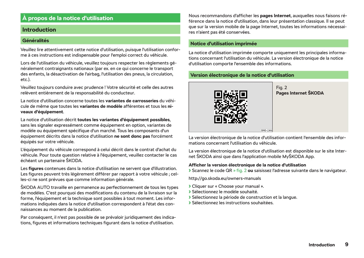 2012-2019 Skoda Rapid Manuel du propriétaire | Français