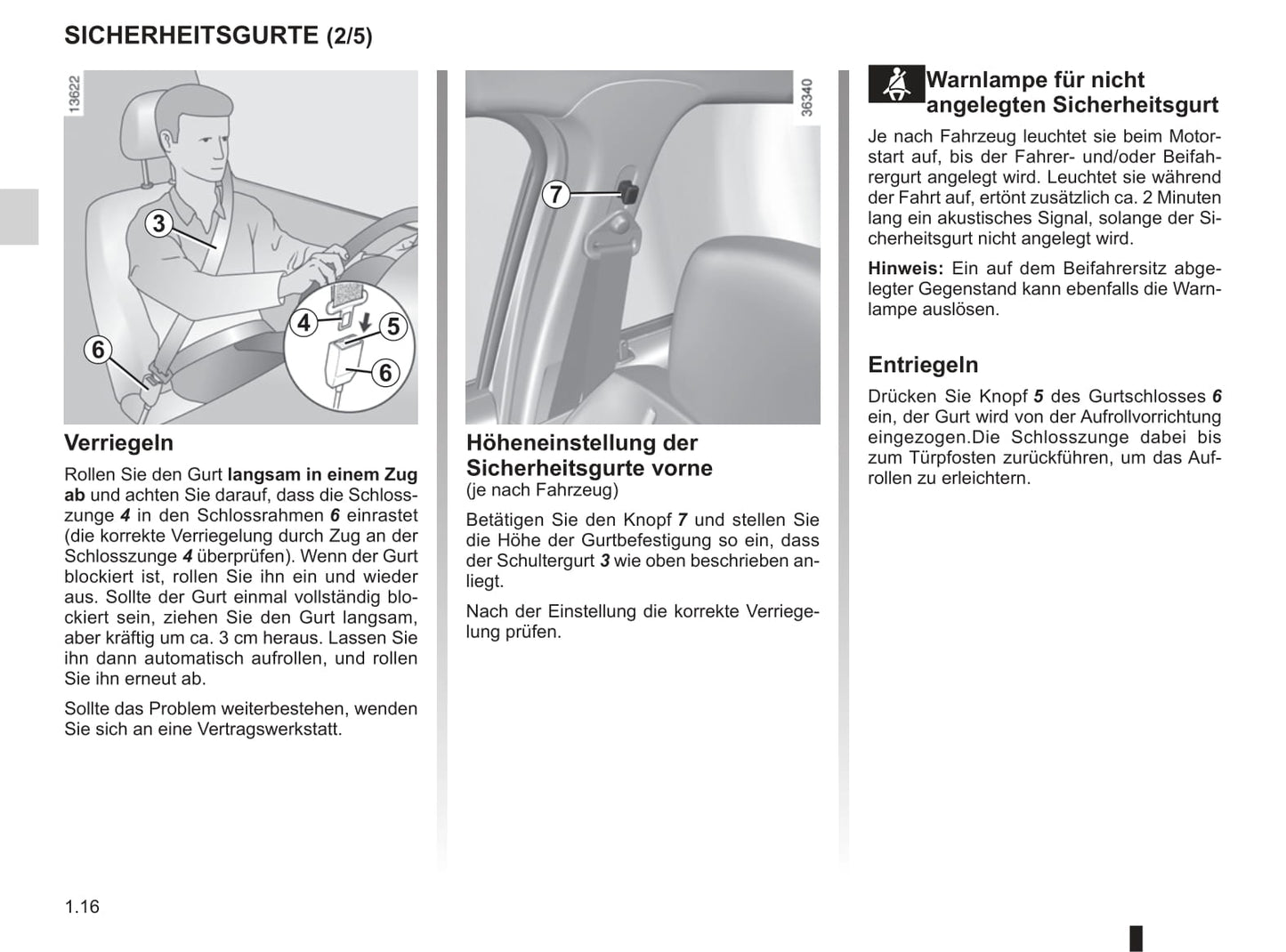 2013-2018 Dacia Duster Owner's Manual | German