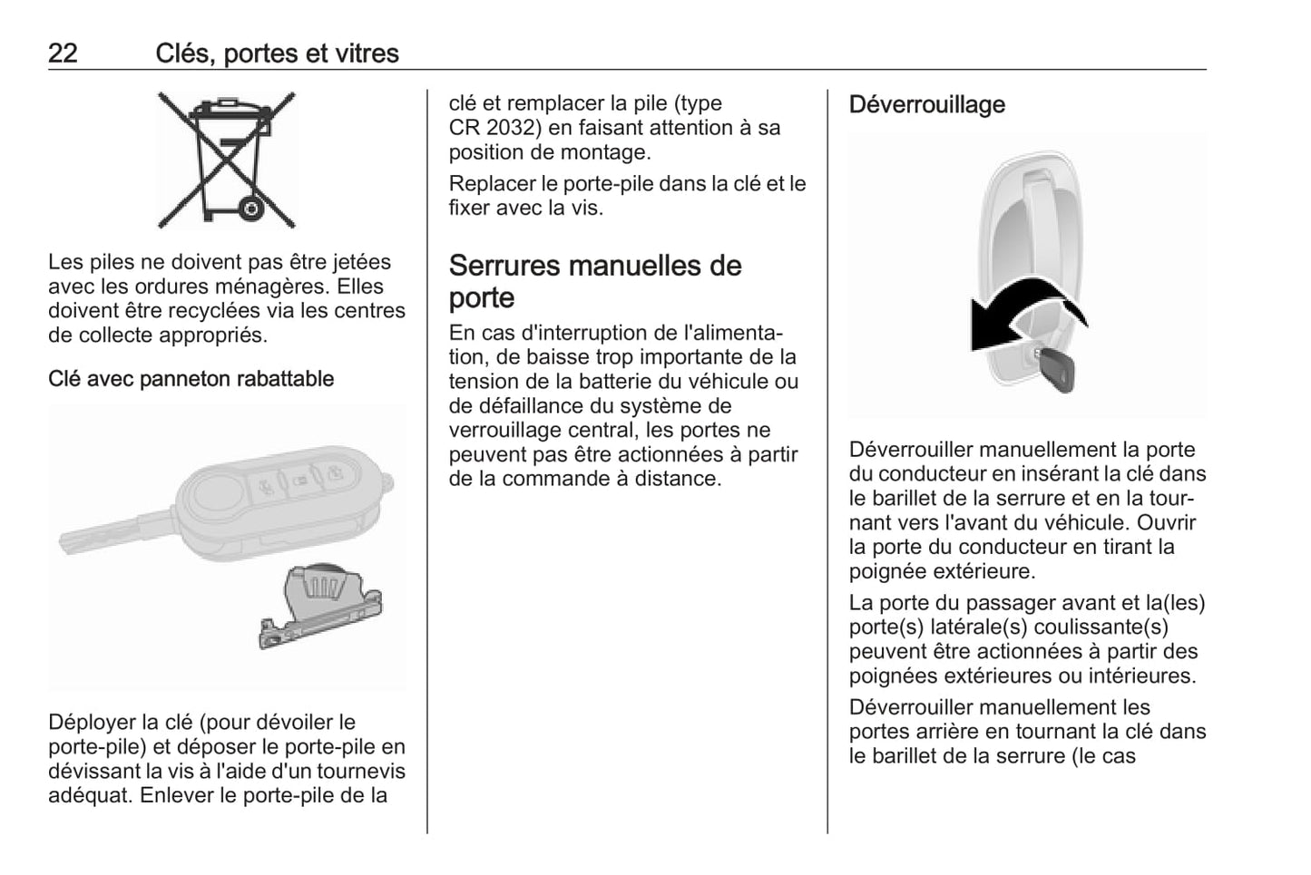 2017 Opel Combo Owner's Manual | French