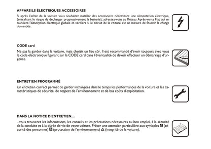 2005-2007 Fiat Idea Manuel du propriétaire | Français