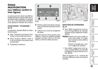 2005-2007 Fiat Idea Manuel du propriétaire | Français