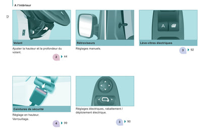 2012-2013 Peugeot Expert Tepee Manuel du propriétaire | Français