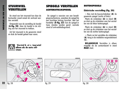 2003-2005 Alfa Romeo 156 Manuel du propriétaire | Néerlandais