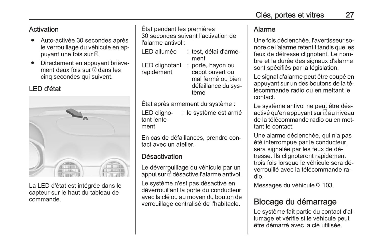 2016 Opel Adam Manuel du propriétaire | Français