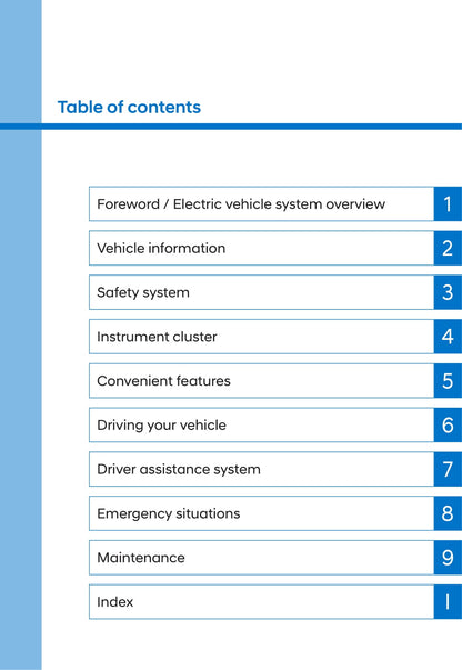 2021-2022 Hyundai Ioniq Electric Owner's Manual | English